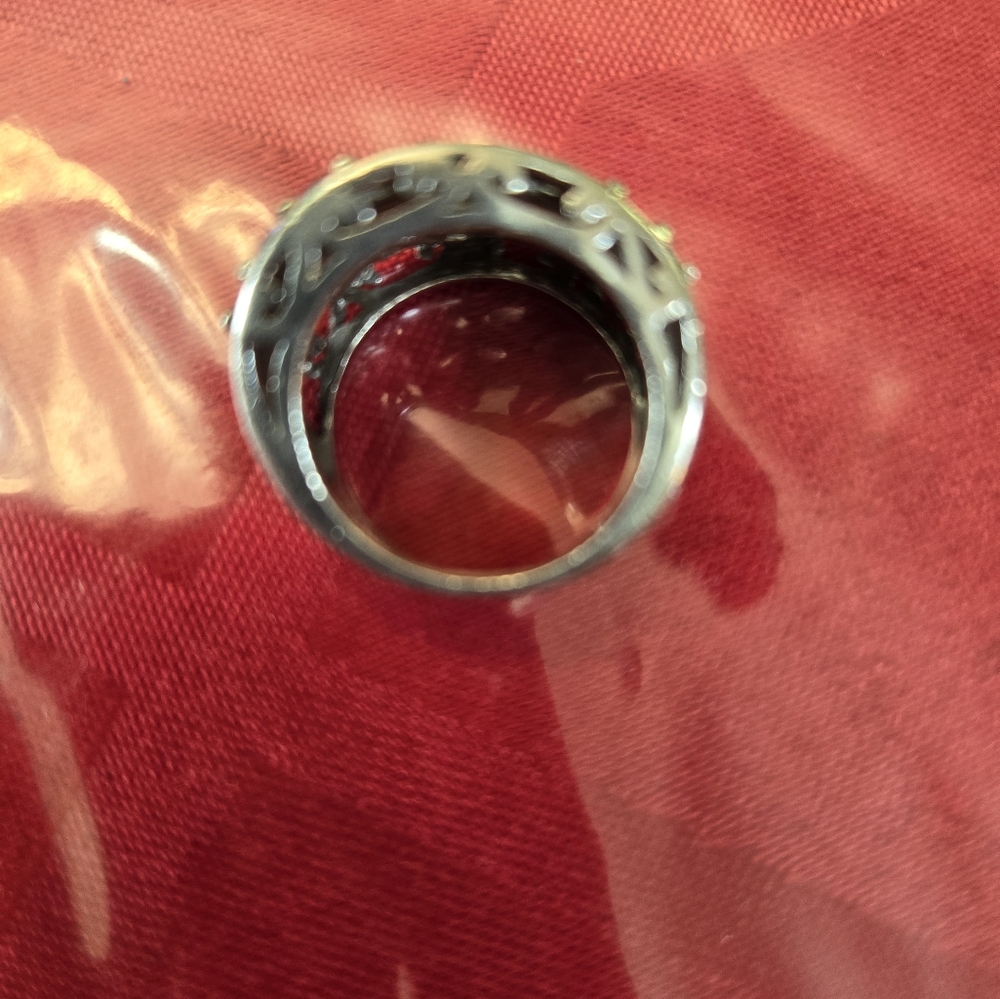 Sterling Silver Iolite Gemstone Ring - image 6